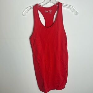 ZYIA Copper Charged Tank Top in red size S NWOT